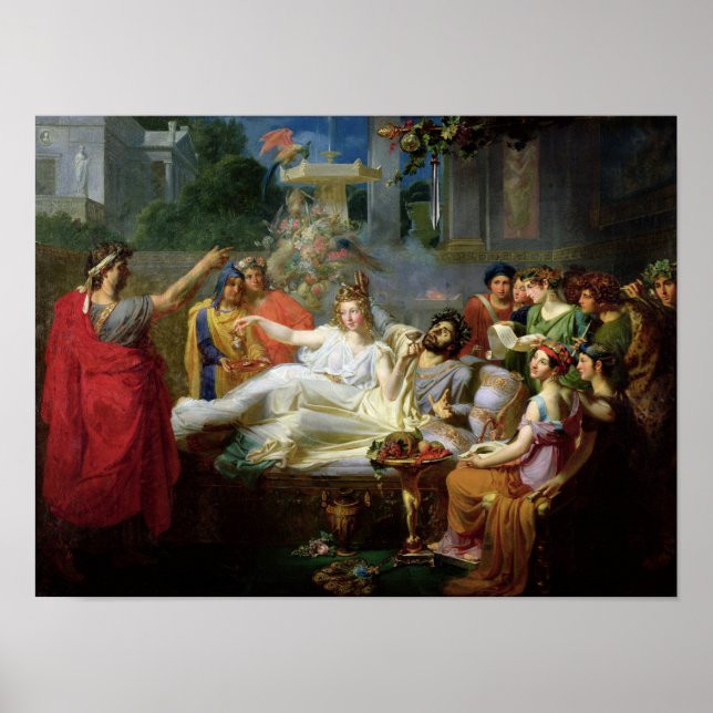 Poster A Espada de Dâmocles (Frente)