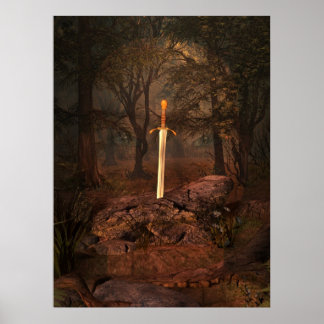 Pôster A Espada na Pedra
