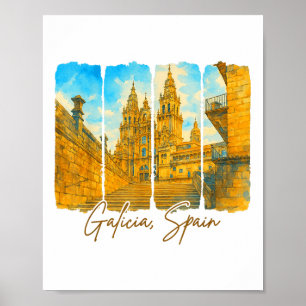 Poster A Espanha Galiza Viajando Pancela Me Encontra