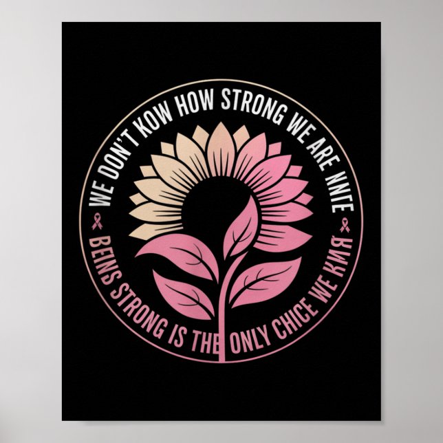 Poster A esperança ganha o suporte diário à conscientizaç (Frente)