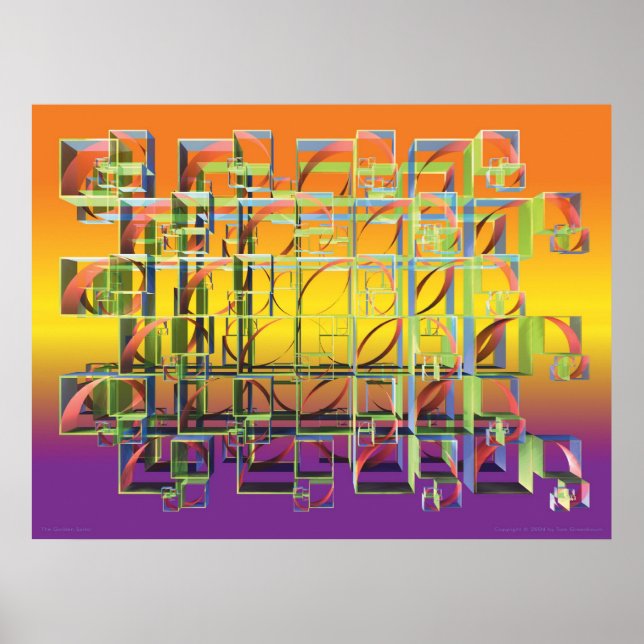 Poster A Espiral do Ouro (Frente)