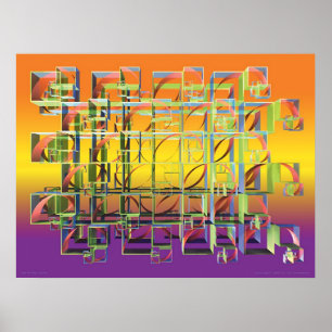 Poster A espiral dourada