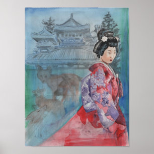 Pôster A Esposa da Raposa por Portia Rua Luke