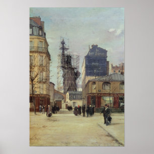 Poster A estátua da liberdade, por Bartholdi