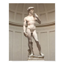 A estátua David de Michelangelo