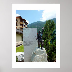 Pôster A estátua do Clube Alpino