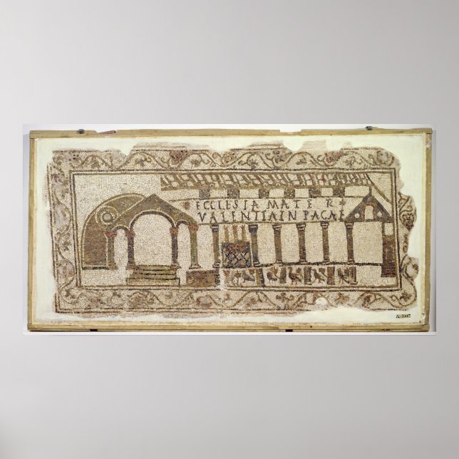 Pôster A estela "Ecclesia Mater" (Frente)