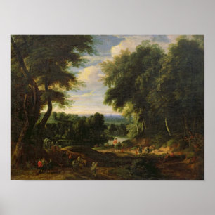 Pôster A estrada a Boitsfort de Auderghem