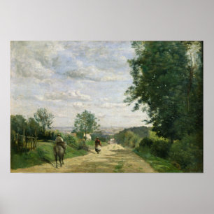 Pôster A estrada a Sevres, 1858-59