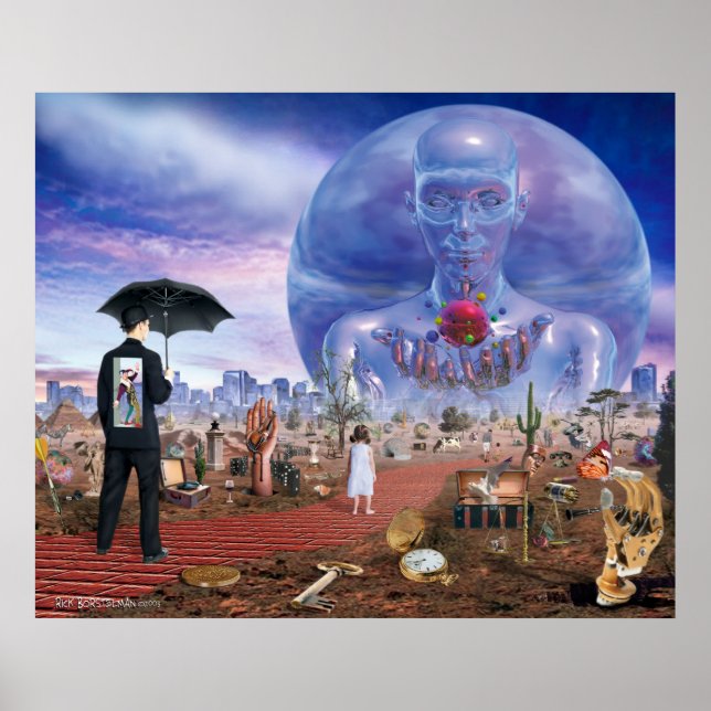 Pôster A estrada em frente (Frente)