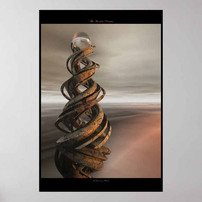 Poster A estrada para os sonhos (Frente)