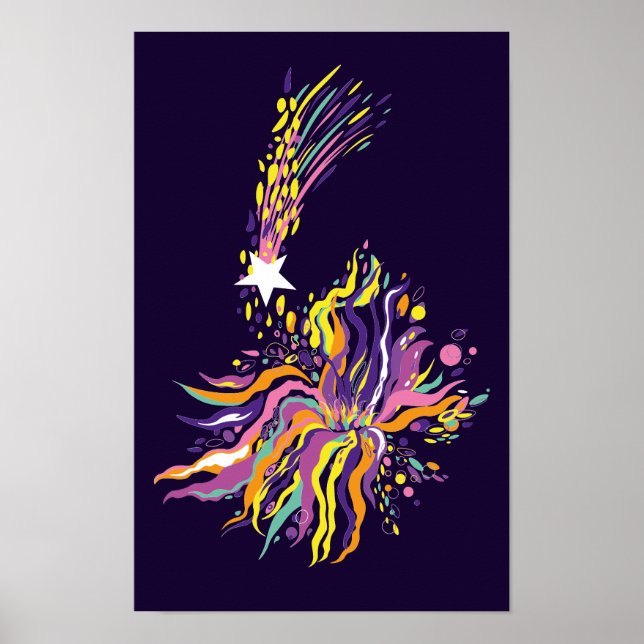 Poster A estrela. (Frente)