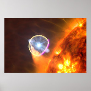 Poster A Estrela Anã Branca Em Cygni V407