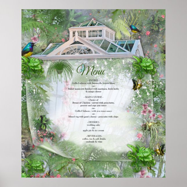 Poster A Estufa Vitoriana (Frente)