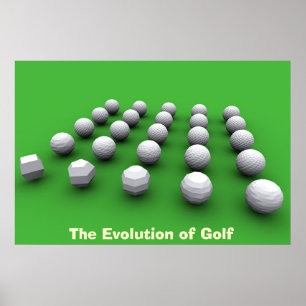 Pôster A Evolução do Golfe