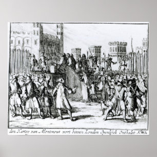 Poster A execução do duque de Monmouth
