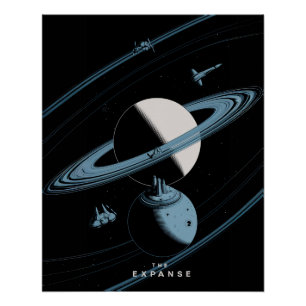 Pôster A Exploração Expanse-SciFi