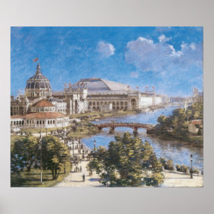 Pôster A exposição colombiana do mundo por Theodore
