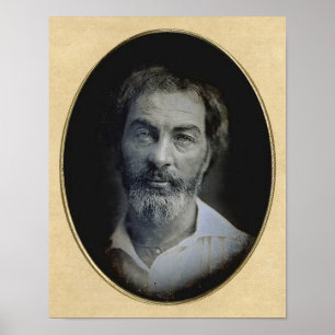 Pôster A expressão em seus olhos: Walt Whitman, idade 35