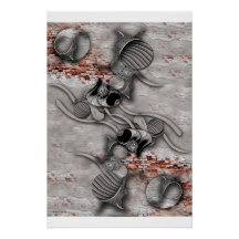 "A Expressão Sensível" Poster brilhante