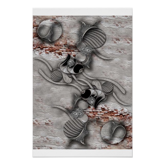 Pôster "A Expressão Sensível" Poster brilhante (Frente)