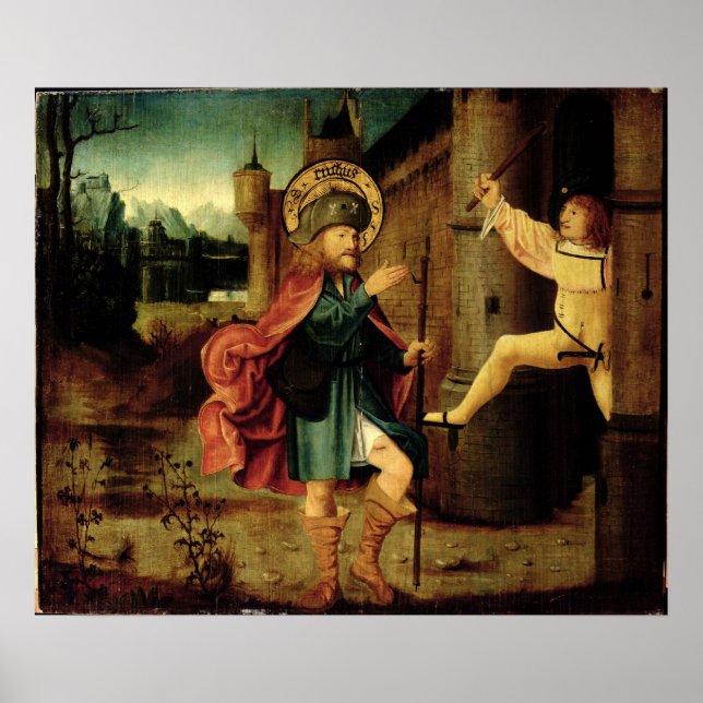 Pôster A expulsão de Roch Santo de Roma (Frente)