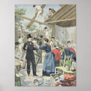 Poster A expulsão dos pobres dos precários