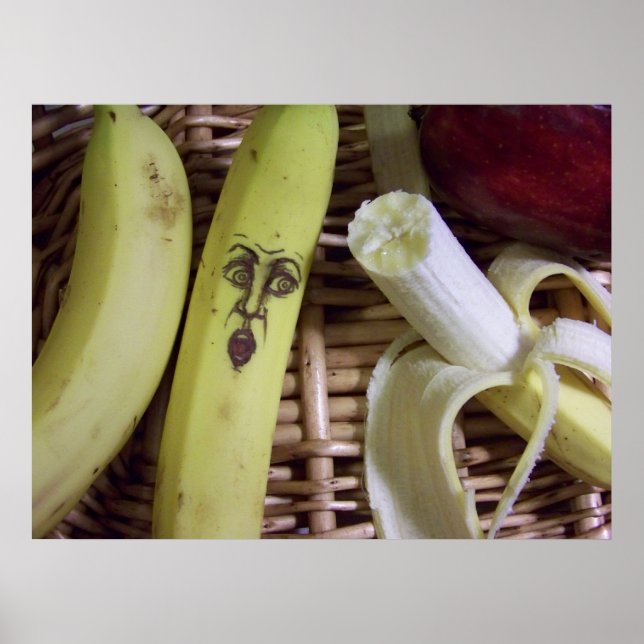 Pôster a extremidade da cesta de fruta... (Frente)