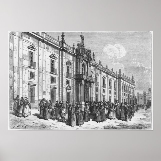 Pôster A fábrica de cigarro de Sevilha (Frente)