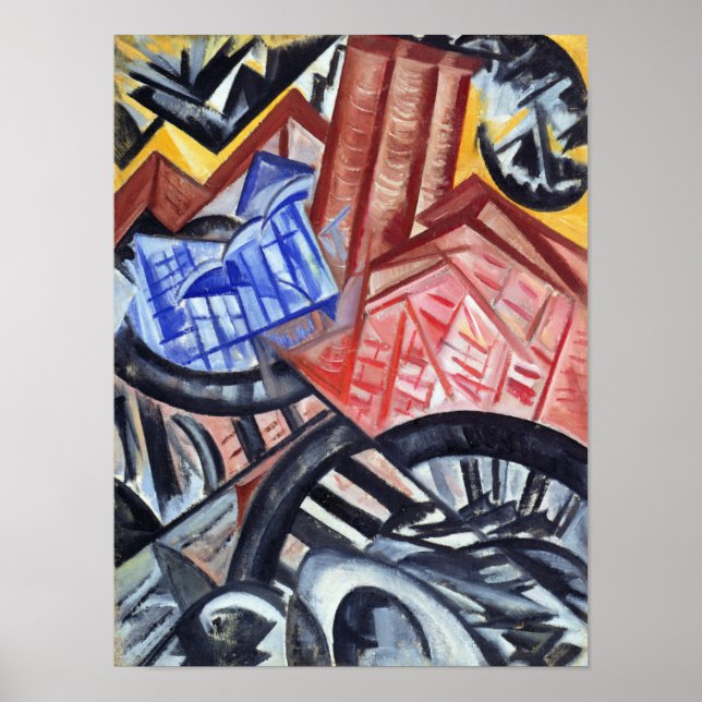 Poster A Fábrica e a Ponte (Frente)