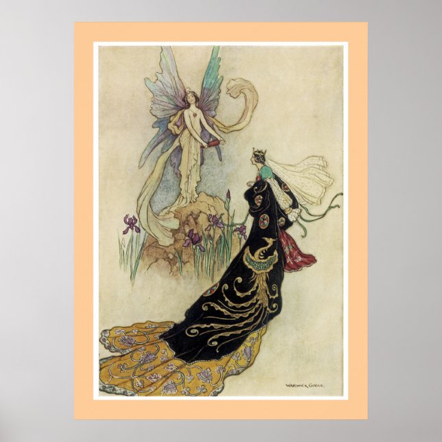 Pôster A Fada Dali Deu Boas-Vindas A Sua Majestade (Frente)