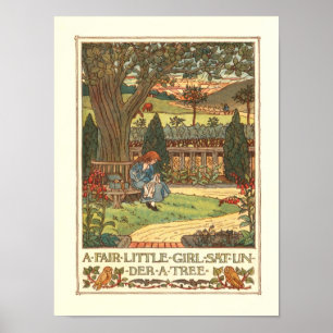 Poster "A Fair Little Girl"