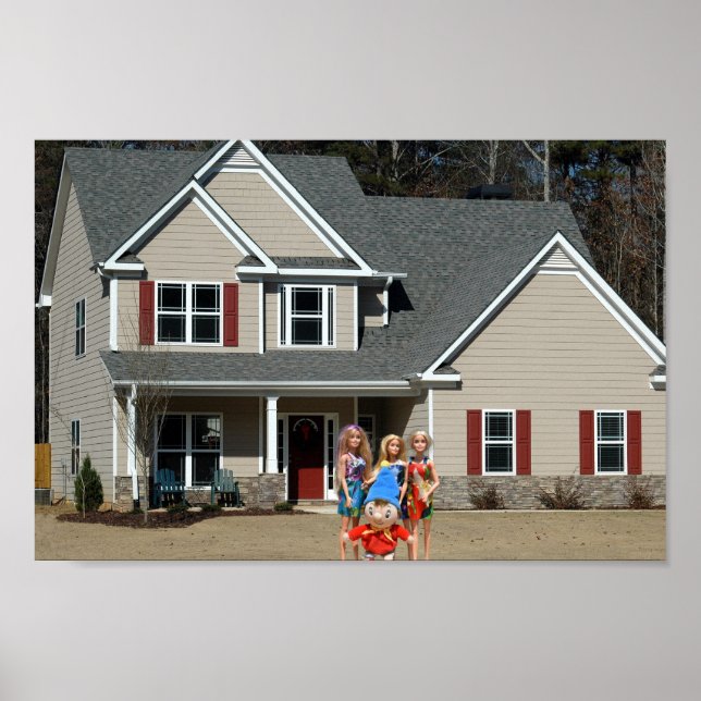 Poster A fama é atrativa. (Frente)