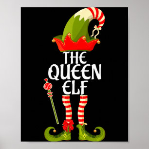 Poster A Família da Rainha Elf Correspondência de Natal 2