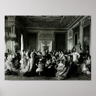 Poster A Família da Rainha Vitória, 1887