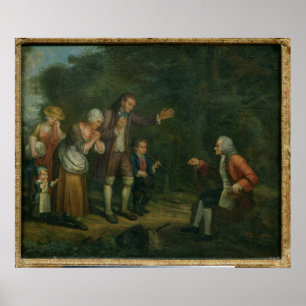 Poster A família de Calas antes de Voltaire em Ferney