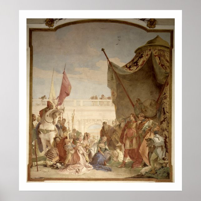 Pôster A Família de Darius antes de Alexandre (Frente)