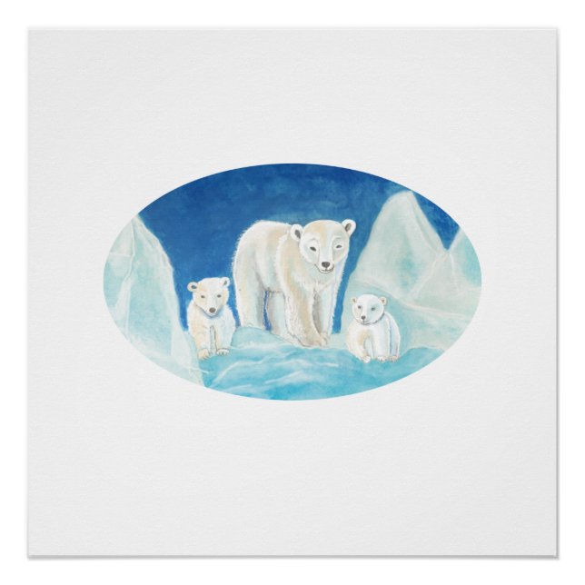 Pôster A família do urso polar e eu (Frente)