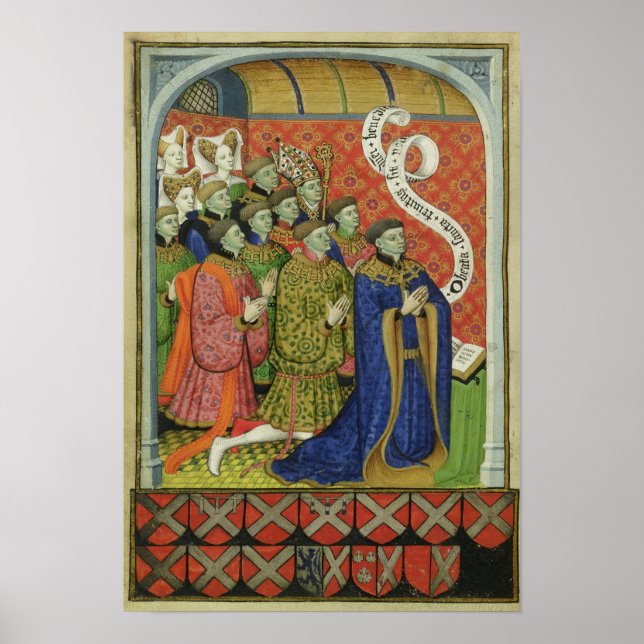 Poster A família Neville na oração (Frente)