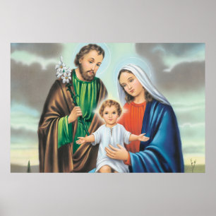 Pôster A família santamente