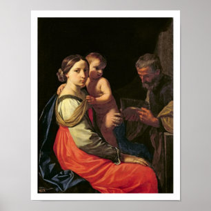 Pôster A família santamente (óleo em canvas) 2