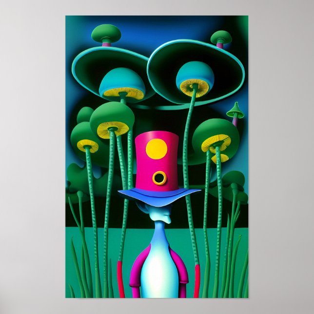 Poster A Fantasia Leprechaun Ken Gage (Frente)