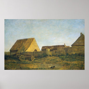 Poster A Fazenda - Charles-François Daubigny Fine Art