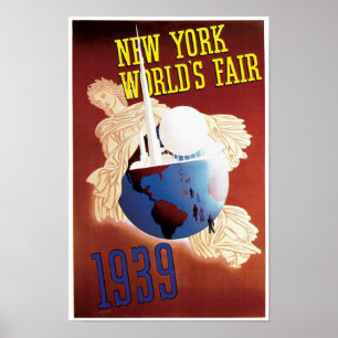 Pôster A feira de mundo 1939 de New York