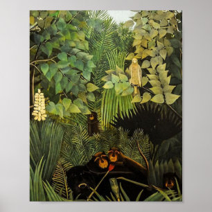 Poster A Feliz Jesters De Henri Rousseau