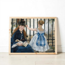 A Ferrovia por Eduard Manet, Arte
