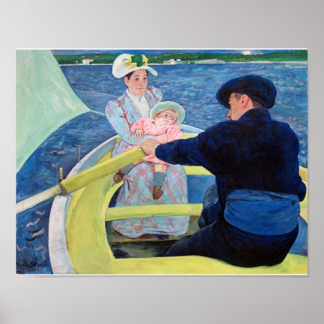 Poster A Festa Barco, Mary Cassatt (Frente)