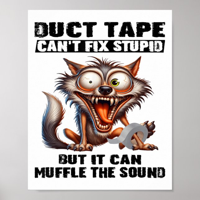 Poster A fita Duct não consegue consertar o Stud, mas pod (Frente)