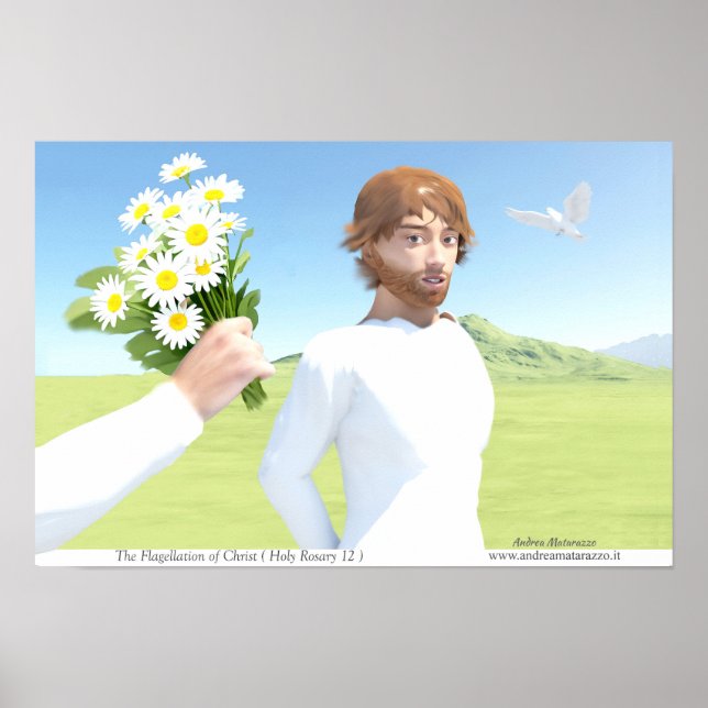 Poster A Flagelação de Cristo (Frente)