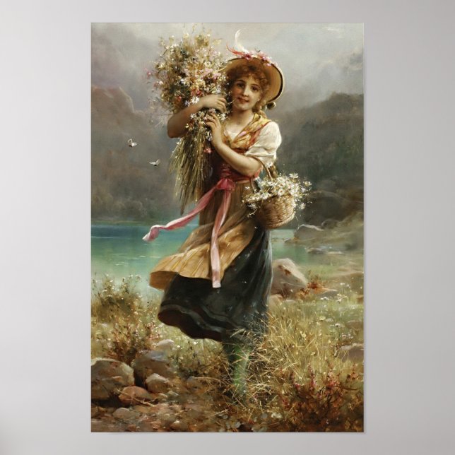 Poster A Flor Girl (Frente)